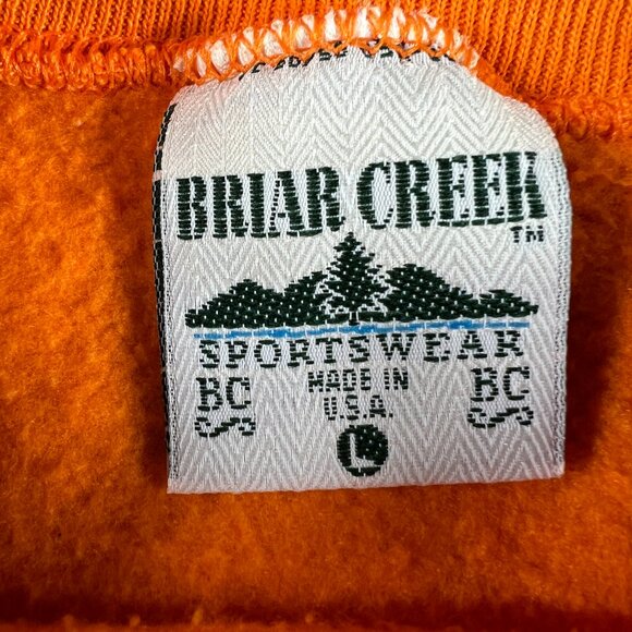 VTG 90s Tennessee Volunteers Sweatshirt Large Orange Faded Embroidered Crewneck - Picture 10 of 16